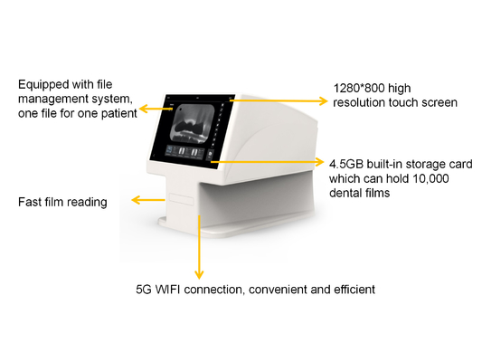 Dental Portable Handy Digital X-ray Equipment oral sensor Portable RVG Sensor /Portable Dental X ray RVG Sensor supplier