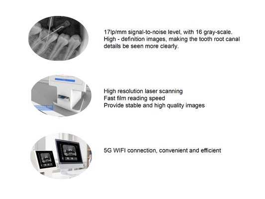 Dental Portable Handy Digital X-ray Equipment oral sensor Portable RVG Sensor /Portable Dental X ray RVG Sensor supplier