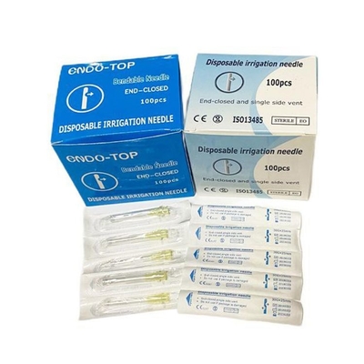 Dental Disposable Endo Irrigation Needle one side hole 23G 25G 27G 30G 25mm supplier