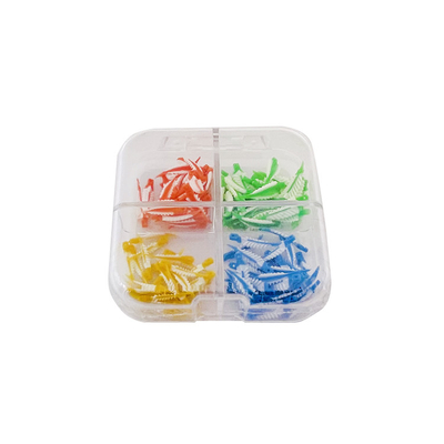 25pcs*4sizes Dental Disposable Teeth Diastema Wedges Dental Filling Tool Composite Wedge Kit supplier