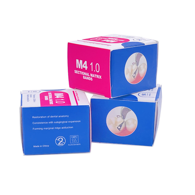 Dental Matrix Band Retainer Dental Material Molding Piece Stainless Steel Matrix Band 50pcs/bottle supplier