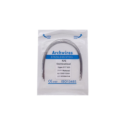Dentistry Hospital Clinic Dental Lab Medical Products Dental Orthodontic Materials Stainless Steel Rectangular Wire supplier