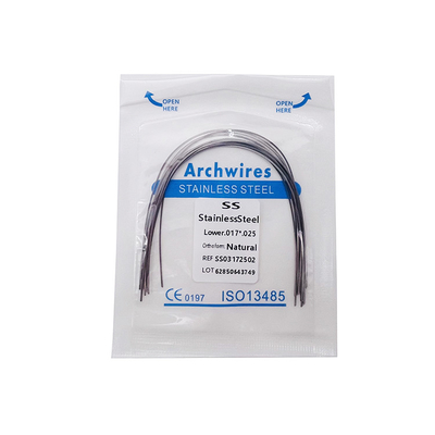 Dentistry Hospital Clinic Dental Lab Medical Products Dental Orthodontic Materials Stainless Steel Rectangular Wire supplier