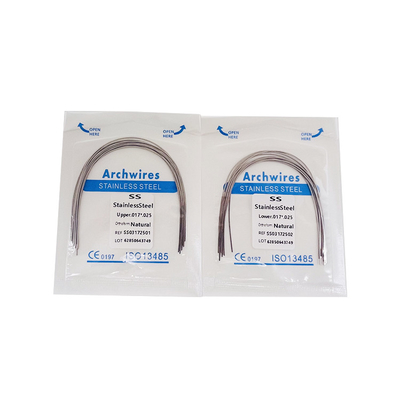 Dentistry Hospital Clinic Dental Lab Medical Products Dental Orthodontic Materials Stainless Steel Rectangular Wire supplier