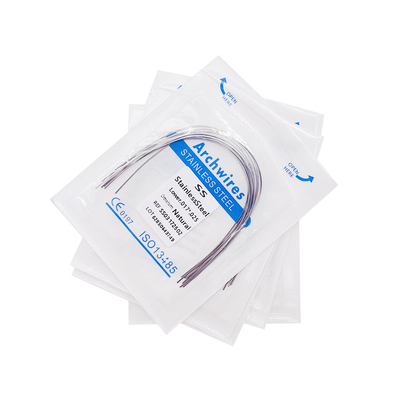 Dentistry Hospital Clinic Dental Lab Medical Products Dental Orthodontic Materials Stainless Steel Rectangular Wire supplier
