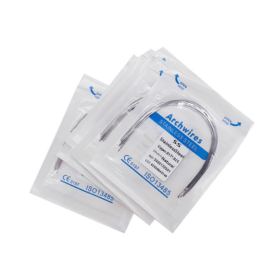 Dentistry Hospital Clinic Dental Lab Medical Products Dental Orthodontic Materials Stainless Steel Rectangular Wire supplier