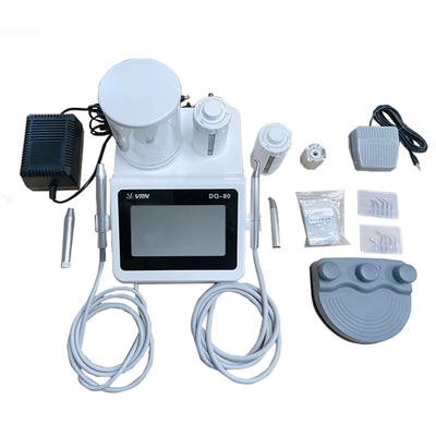 DQ-80 2 in one Ultrasonic Scaler + Air Prophy with Water Heating System Dental Ultrasonic Scaler with LED Hnadpiece supplier