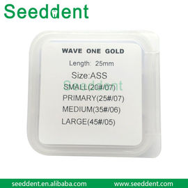 Wave One Gold Files / Assortment Niti Reciprocating Files / Dental Files SE-F012-G-6 supplier