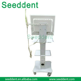 Dental Metal Built-in Socket Tool Cart / Mobile Instrument Cart / Dental Trolley supplier