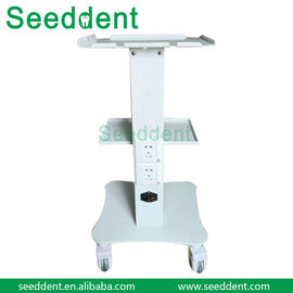 Dental Metal Built-in Socket Tool Cart / Mobile Instrument Cart / Dental Trolley supplier