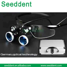 Glass Surgical Dental Loupe with LED headlight / Headband Dental Loupes / Magnifying Glass Loupes supplier