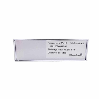 3D-Pro-ML Dental Lab Supplies Dental Consumables Dental Technician Materials Zirconia Blocks supplier