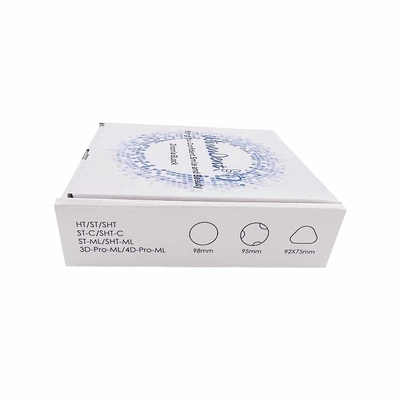 Dental Ceramic Dental Block Cad Cam Zirconia Blocks 10/12/14/16/18/20/22/25/30mm zirconia disc White Dental Zirconia Blank supplier