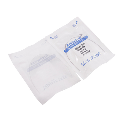 Dental Orthodontic Material Super Elastic NiTi Arch Wire Orthodontic Bracket Stainless Steel Keyhole / Hook Wire supplier