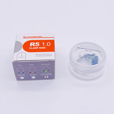 NEW TYPE Autoclavable Matrix Dental NITI Clamps Separating Ring Dental R5 1.0 Big large green Ring for molar/high-crown supplier