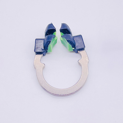 NEW TYPE Autoclavable Matrix Dental NITI Clamps Separating Ring Dental R5 1.0 Big large green Ring for molar/high-crown supplier