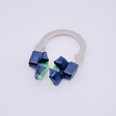 NEW TYPE Autoclavable Matrix Dental NITI Clamps Separating Ring Dental R5 1.0 Big large green Ring for molar/high-crown supplier