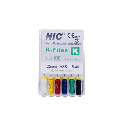 Best Quality Dental Products Root Canal Treatment Tools SS K-files /H-files Reamers Endodontic Hand Files supplier