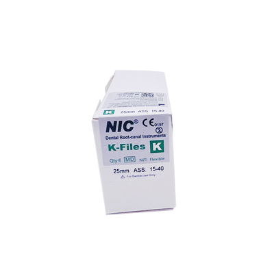 Best Quality Dental Products Root Canal Treatment Tools SS K-files /H-files Reamers Endodontic Hand Files supplier