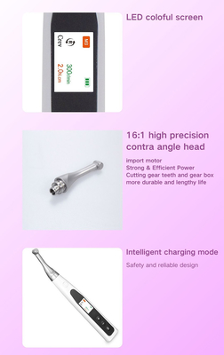 Dental Surgery Equipment 16:1 Endoscopic Motors Wireless/Cordless Endodontic Motors with Built-in Apex Locator supplier