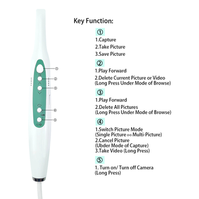 Professional Laboratory Tools and Equipment Endoscope Intraoral Dental Unit Integrated Intraoral Camera System with Holder supplier