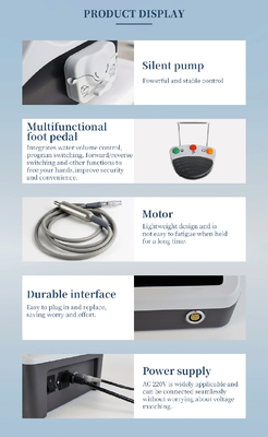 China Dental Clinic Implant Motor Machine System Dental Implant Machine with 20:1 Fiber Optic Contra Angle supplier