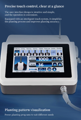 China Dental Clinic Implant Motor Machine System Dental Implant Machine with 20:1 Fiber Optic Contra Angle supplier
