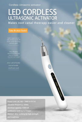 High Performance Dental Wireless LED Operation Endo Ultrasonic Activator Dental LED Cordless Ultrasonic Activator with 3 tips supplier