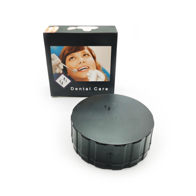 Quality Dental Products Denture Porcelain Patch Disinfection Cleaning Placement Case Round Shape Porcelain Veneers Teeth Box supplier