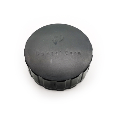 Quality Dental Products Denture Porcelain Patch Disinfection Cleaning Placement Case Round Shape Porcelain Veneers Teeth Box supplier