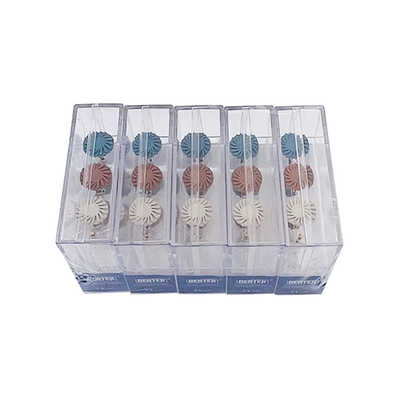 Dental Consumables Tools Laboratory Dental Contouring Polishing Brush Wheel Buffs VOTEX Diamond Polishing Discs supplier