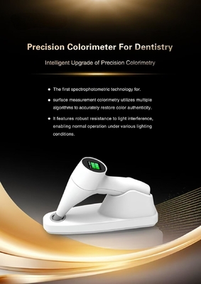 High Precision Dental Equipment Digital Shade Guide Tooth Color Comparator Precision Colorimeter for Dentistry supplier