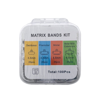 Dental Sectional Matrix System Set Oral Therapy Equipments Dental Matrix Bands supplier