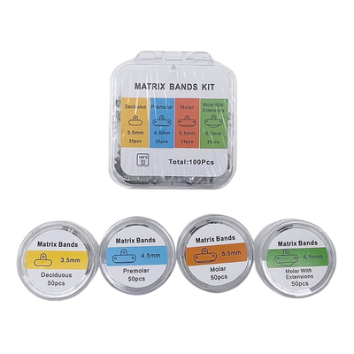 Dental Sectional Matrix System Set Oral Therapy Equipments Dental Matrix Bands supplier