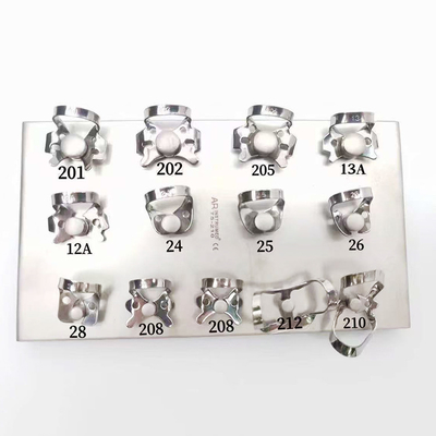 Dental Stainless Steel Products High Quality Dental Surgical Instruments Rubber Dam Clamps/Barrier Clip 1pc/bag supplier