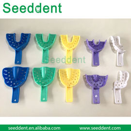 Dental Colorful Plastic Impression Tray supplier