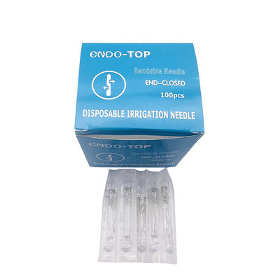 High Quality Dental Medical Materials Consumables Products Endodontic Disposable Irrigation Needle Sterile packing 100pcs/box supplier