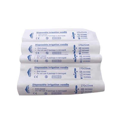 High Quality Dental Medical Materials Consumables Products Endodontic Disposable Irrigation Needle Sterile packing 100pcs/box supplier