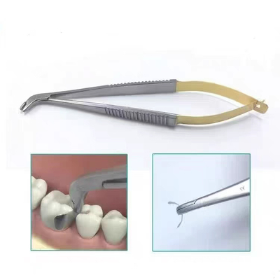 High Quality Surgical Instruments Manual Needle Holder New Dental Forceps for Placing Matrix Bands supplier