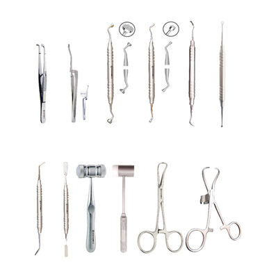 New Periodontal Diagnostic Kit Dental Implant Instrument Kit Dental Implants Surgery Tweezers Wholesale supplier