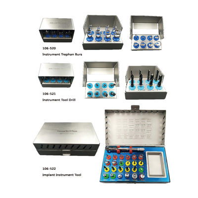 Professional Dental Implant Surgical Instrument Kit Tooth Restoration Filling Tools supplier