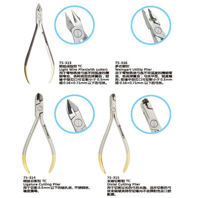 High Quality Dental Tooth Extraction Bracket Gripper Plier Surgical Instruments Tool Orthodontic Plier supplier