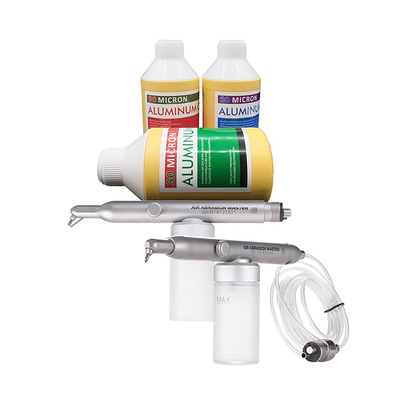 Dentists 460g Dental Alumina Powder 90um 50um 30um Micron Sandblaster Aluminum Oxide Powder supplier