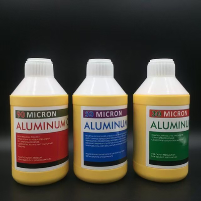 Dentists 460g Dental Alumina Powder 90um 50um 30um Micron Sandblaster Aluminum Oxide Powder supplier