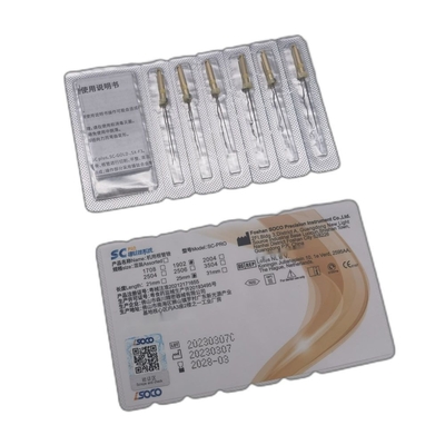 Dental Oral Root Canal Treatment Products Electric Flexible Endo Files 6Pcs/Box Soco SC Pro Niti Files supplier