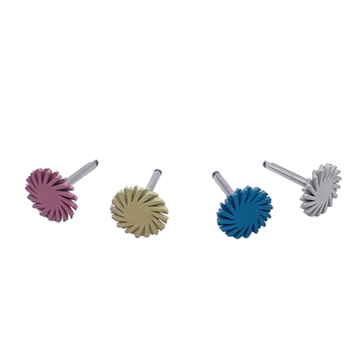 Dental Composites Products Polishing Machine Self Glazed Polishing Disc Resin Repair Silicone Wheel supplier