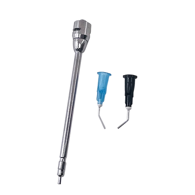 Hospital Clinic Dentist Dental Products Other Dental Equipment Air/Water Syringe Tips With Luer Lock with Pre-bent Needle Tip supplier