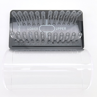 Dental Orthodontics Preformed Wire Place Bur Box / Wire Holder for Rectangular Wire supplier