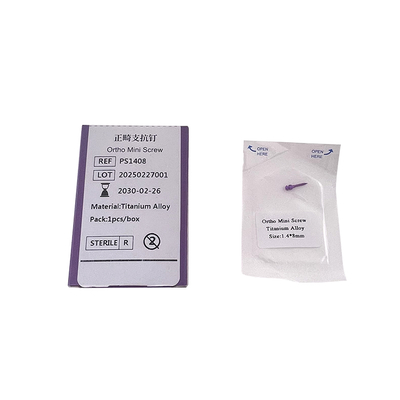 High Quality Orthodontic Mini Screw / Mini Ortho Screw Compatible with Hubit supplier