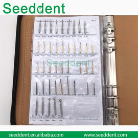 Dental Diamond Burs Sample Book / Tungsten Carbide Burs book supplier